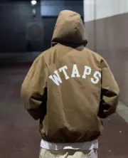 WTAPS 24AW D00M JACKET COTTON TWILL 抽繩復古工裝夾克連帽外套：圖片 5