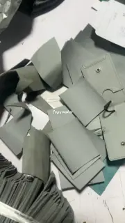 【現貨】【過驗】巴黎 BLC 24FW 吊牌樣式 別針 卡套卡包證件套 頭層牛皮：圖片 3