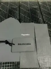 【現貨】【過驗】巴黎 BLC 24FW 吊牌樣式 別針 卡套卡包證件套 頭層牛皮：圖片 6