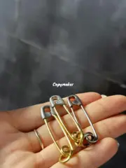 【現貨】【過驗】巴黎 BLC 24FW 吊牌樣式 別針 卡套卡包證件套 頭層牛皮：圖片 7