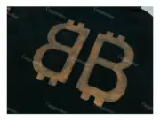 【現貨】巴黎 BLC 23SS 雙B 比特幣 泥染水洗作舊破壞 帽T連帽衛衣帽衫：圖片 12