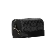 【現貨】【福利回饋】C0ACH Alex 21 經典老花滿版logo 斜背包側背包小包（附卡包）：圖片 3