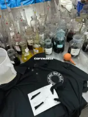 【預售】【過驗】Chrome Hearts 25SS 馬蹄梵文 925純銀扣 Polo衫短袖T恤 CH克羅心 黑色：圖片 4