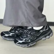 【618新品】【福利回饋】Asics GEL-NYC Y2K 跑步鞋休閒鞋運動鞋 全黑黑魂 1201A789-020：圖片 4