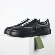 【預售】GUC Chunky B Screener GG 古馳 餅乾鞋板鞋厚底運動鞋休閒鞋 增高 全黑/黑魂：圖片 6