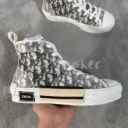 【預售】D1OR B23 oblique 經典老花 科技面料 高筒帆布鞋 休閒鞋 板鞋：圖片 6