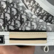 【預售】D1OR B23 oblique 經典老花 科技面料 高筒帆布鞋 休閒鞋 板鞋：圖片 15