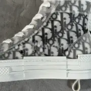 【預售】D1OR B23 oblique 經典老花 科技面料 高筒帆布鞋 休閒鞋 板鞋：圖片 18