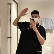 【現貨】LOWE 24SS Anagram Patch 幾何刺繡logo Polo衫短袖T恤 黑色：圖片 4