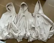 【現貨】巴黎 BLC 22SS Unity 雙環刺繡小logo 水洗 連帽衛衣帽T帽衫：圖片 4