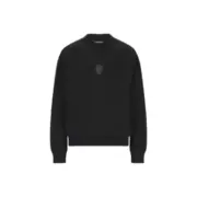 巴黎 BLC 23FW Political Campaign 水洗 可樂波浪徽章 衛衣拼接毛衣 大學T圓領衛衣：圖片 3