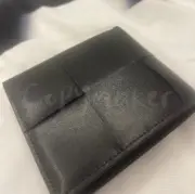 【現貨】BV家 Intrecciato編織 經典款 NAPPA 頭層牛皮 大編織 六卡皮夾錢包短夾 黑色：圖片 7