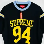 【預售】Supreme SS25 Week8 Split S/S Football Top 拼接印花羅紋短袖T恤美式足球衣：圖片 7