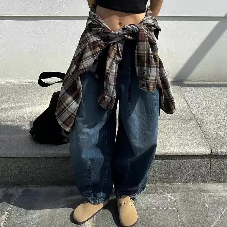 【預售】Needles 24SS H.D. 酵素水洗 寬版單寧牛仔褲燈籠褲休閒褲胖胖褲