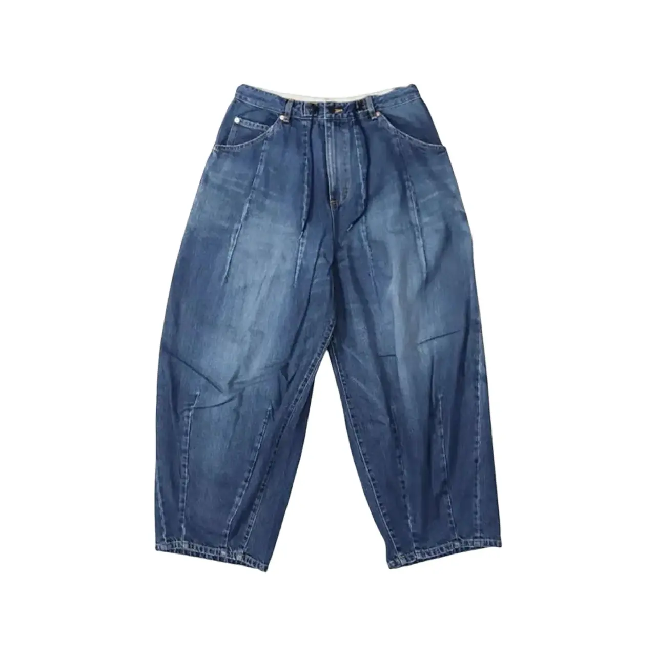 【預售】Needles 24SS H.D. 酵素水洗 寬版單寧牛仔褲燈籠褲休閒褲胖胖褲