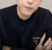 PRA 23FW 經典徽章 羊毛混紡 針織衫毛衣外套開衫：圖片 8