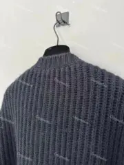 PRA 23FW 經典徽章 羊毛混紡 針織衫毛衣外套開衫：圖片 12