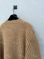 PRA 23FW 經典徽章 羊毛混紡 針織衫毛衣外套開衫：圖片 20