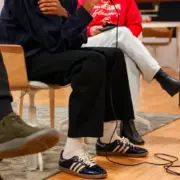 【預售】Wales Bonner x AD originals Samba 聯名鱷魚壓紋 休閒鞋板鞋運動鞋 jH9825 jH9826：圖片 5