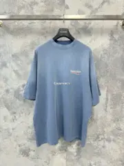 【預售】巴黎 BLC 25SS Political Campaign 水洗褪色可樂波浪 短袖T恤 二色：圖片 12