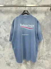 【預售】巴黎 BLC 25SS Political Campaign 水洗褪色可樂波浪 短袖T恤 二色：圖片 16