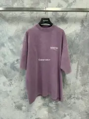 【預售】巴黎 BLC 25SS Political Campaign 水洗褪色可樂波浪 短袖T恤 二色：圖片 18