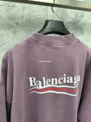 【預售】巴黎 BLC 25SS Political Campaign 水洗褪色可樂波浪 短袖T恤 二色：圖片 22