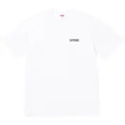 【預售】Sup FW25 WEEK17 Dash Snow Tee 正面小logo後背人物圖像短袖T恤 黑/白：圖片 4