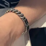 【現貨】巴黎 BLC 22FW BB ICON BB雙B 鎖扣 古巴手鍊手鍊：圖片 4