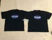 【預售】巴黎 BLC x Scholl 聯名 25SS 藍色印花logo 簡約短袖T恤 周杰倫著用：圖片 4