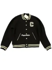 【現貨】CELIN 24SS 大C刺繡logo 背後字母刺繡 棒球外套夾克 羊毛混紡：圖片 5