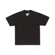 【預售】Human Made 25ss  胸前老虎愛心印花 竹節棉 圓筒短袖T恤 黑/白：圖片 3