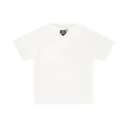 【預售】Human Made 25ss  胸前老虎愛心印花 竹節棉 圓筒短袖T恤 黑/白：圖片 5