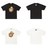 【預售】Human Made 25ss  胸前老虎愛心印花 竹節棉 圓筒短袖T恤 黑/白