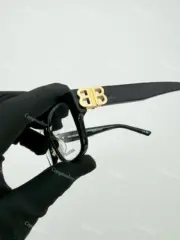 【現貨】【過驗】巴黎 BLC 23SS 雙B字母 板材平光眼鏡 鏡框 BB0105O-001：圖片 7