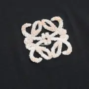 LOWE 24SS Anagram T-shirt 經典幾何logo毛巾刺繡印花 短袖T恤：圖片 11