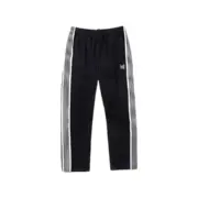 Needles 21SS Butterfly Regular Track Pants 蝴蝶刺繡 復古織帶 休閒褲直筒褲運動褲 黑白：圖片 2
