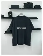 巴黎 BLC 24SS BELLEVILLE T-SHIRT 巴黎夜景 水洗破壞皺褶 短袖T恤：圖片 11