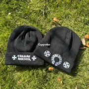 【現貨】【免運】Chrome Hearts 24FW 刺繡logo十字架馬蹄梵文 針織毛帽冷帽帽子：圖片 4