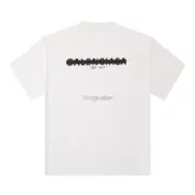 巴黎 BLC 22FW 字母logo刪除線 素色簡約 短袖T恤：圖片 22