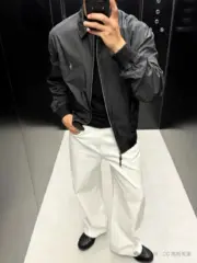 【現貨】【過驗】Polo Ra1ph Lauren 小馬刺繡 老錢風 防潑水防風防污 素色簡約哈靈頓夾克外套：圖片 3