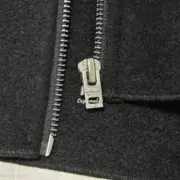 【現貨】Acne Studios 23FW 羊毛混紡 素色簡約 針織拉鍊夾克外套短版：圖片 7