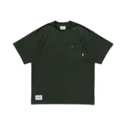 【預售】WTAPS 25SS SAC01/SS/Ctpl. 素色簡約刺繡 口袋短袖T恤：圖片 4