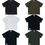 【預售】WTAPS 25SS SAC01/SS/Ctpl. 素色簡約刺繡 口袋短袖T恤