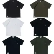 【預售】WTAPS 25SS SAC01/SS/Ctpl. 素色簡約刺繡 口袋短袖T恤