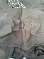 【現貨】巴黎 BLC 24FW 胸口大logo 開裂破壞印花 帽T連帽衛衣帽衫 黑色：圖片 12