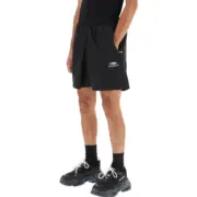 巴黎 BLC 22FW Sporty 3B刺繡 梭織 運動短褲 休閒褲：圖片 3