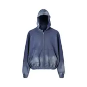 FARFROMWHAT 23SS 素色水洗做舊 連帽外套連帽衛衣夾克 Far Archive：圖片 5