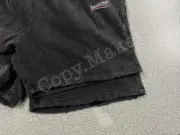 巴黎 BLC 22SS 水洗破壞 刺繡 可樂 短褲 棉褲 運動褲 休閒褲 炒雪花水洗：圖片 9