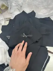 【原廠面料】PRA 23SS Re-Nylon 再生尼龍 三角標 長袖襯衫 風衣外套教練夾克：圖片 24